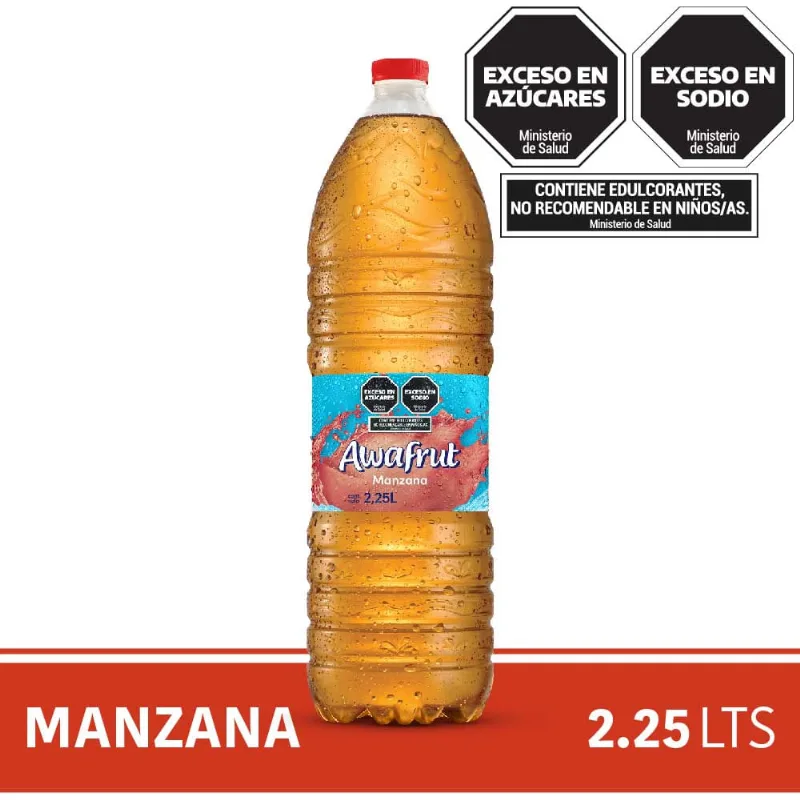 Saborizada Awafrut Manzana 2.25lt