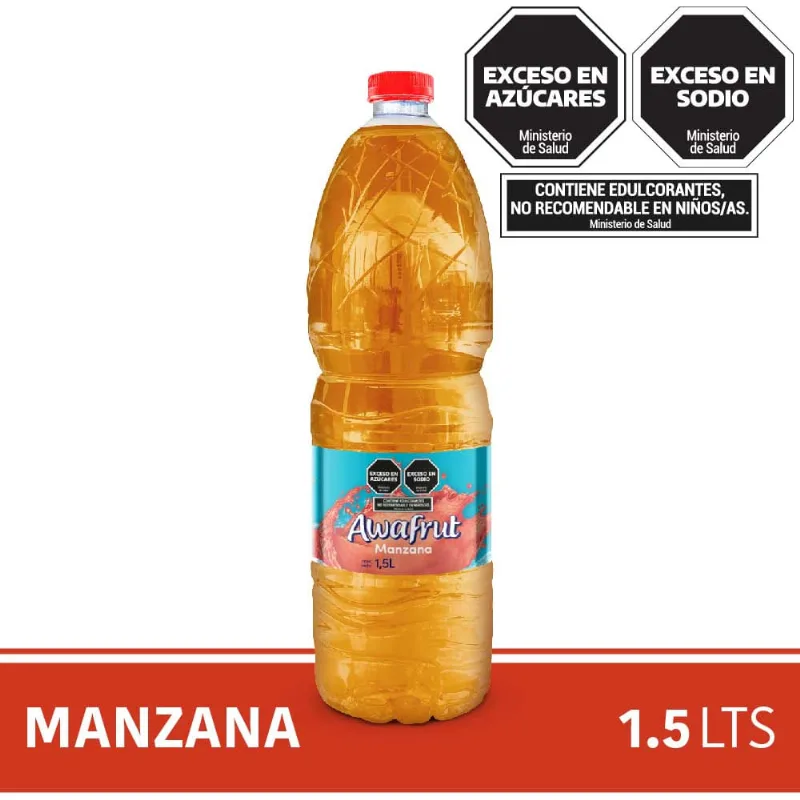 Saborizada Awafrut Manzana 1.5lt