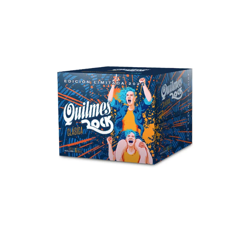 Cerveza Quilmes Rock 473cc Sixpack