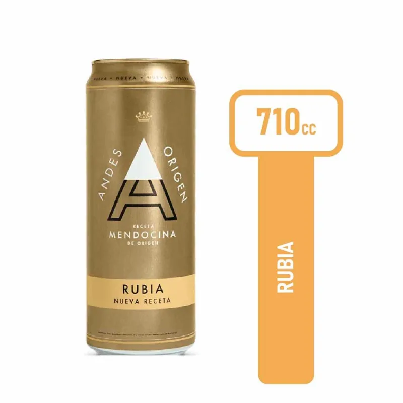 Cerveza Andes Origen Rubia 710 Ml