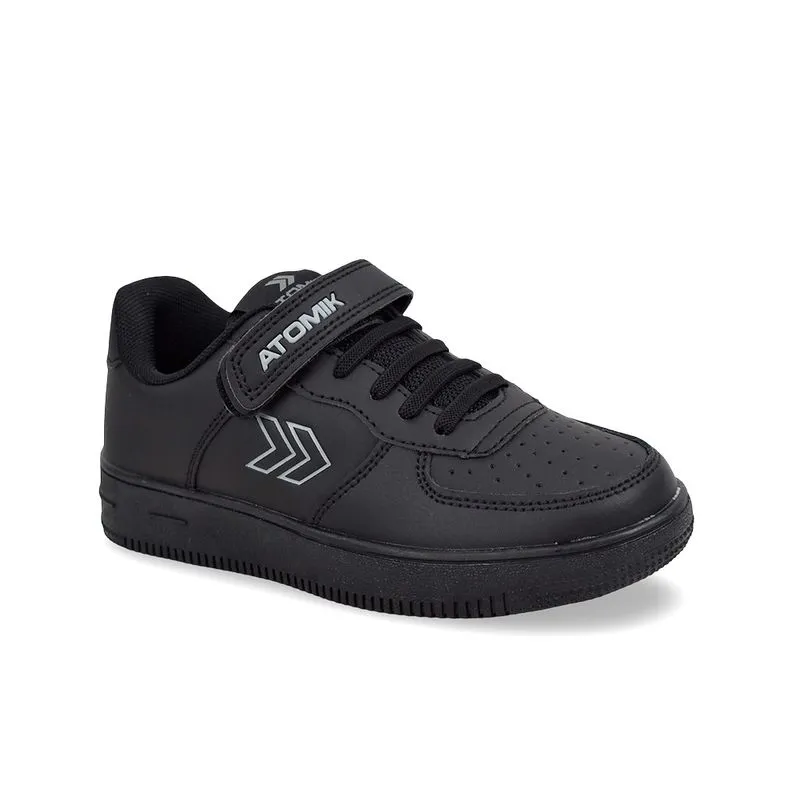Zapatilla Atomik Cambridge Velcro Talle: 33 - Color: Negro
