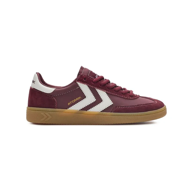 Zapatillas Atomik Bondstreet Unisex Moda Bordó