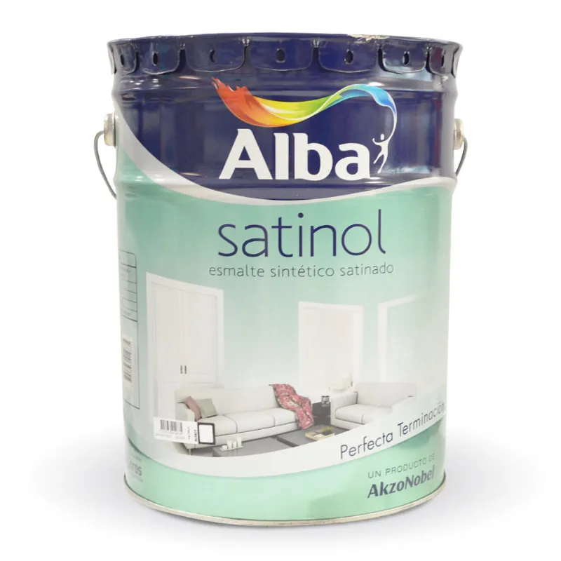 Esmalte sintético Satinol Satinado Blanco 20 Lts Blanco