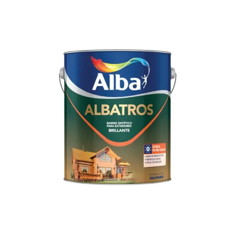Albatros barniz sintetico exterior brillante 1 L