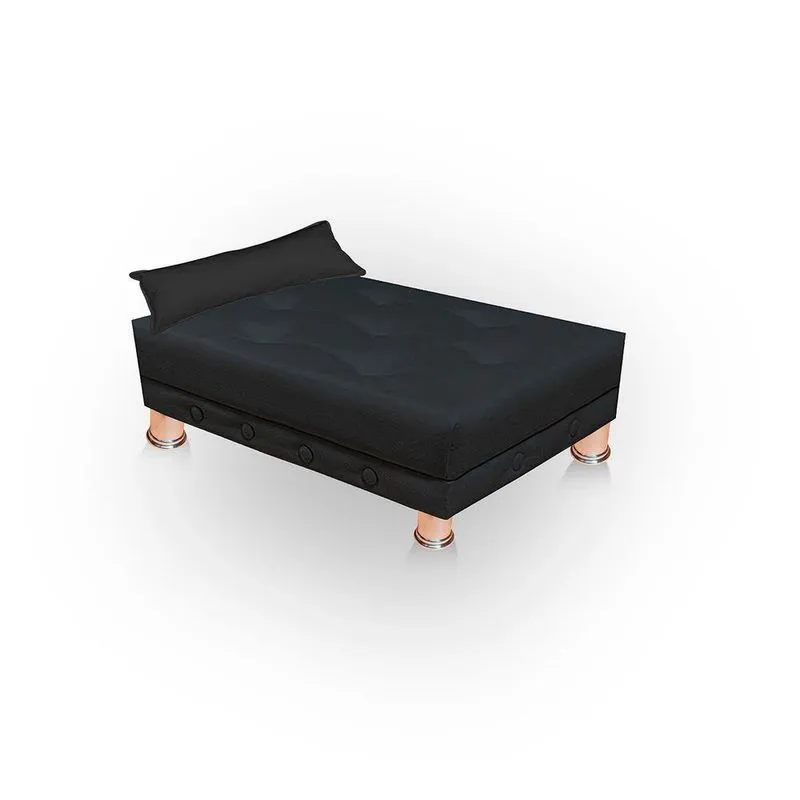 Cama Para Cachorro Caminha Pet Gato Cachorro Confortavel Resistente Sofazinho Bete Suede Preto