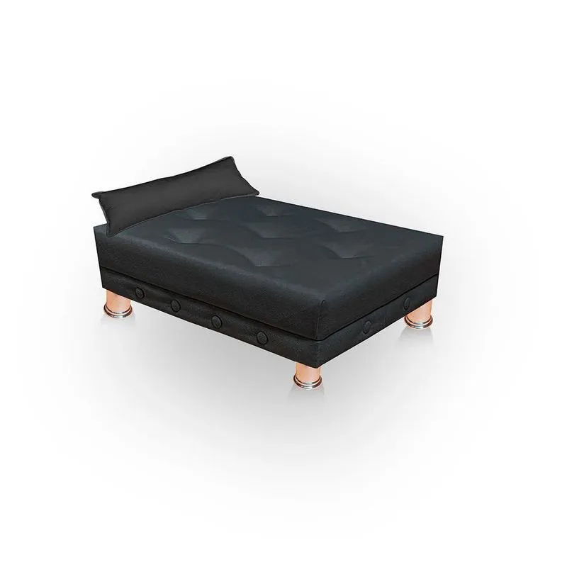 Cama Para Cachorro Caminha Pet Gato Cachorro Confortavel Resistente Sofazinho Bete Suede Cor Cinza