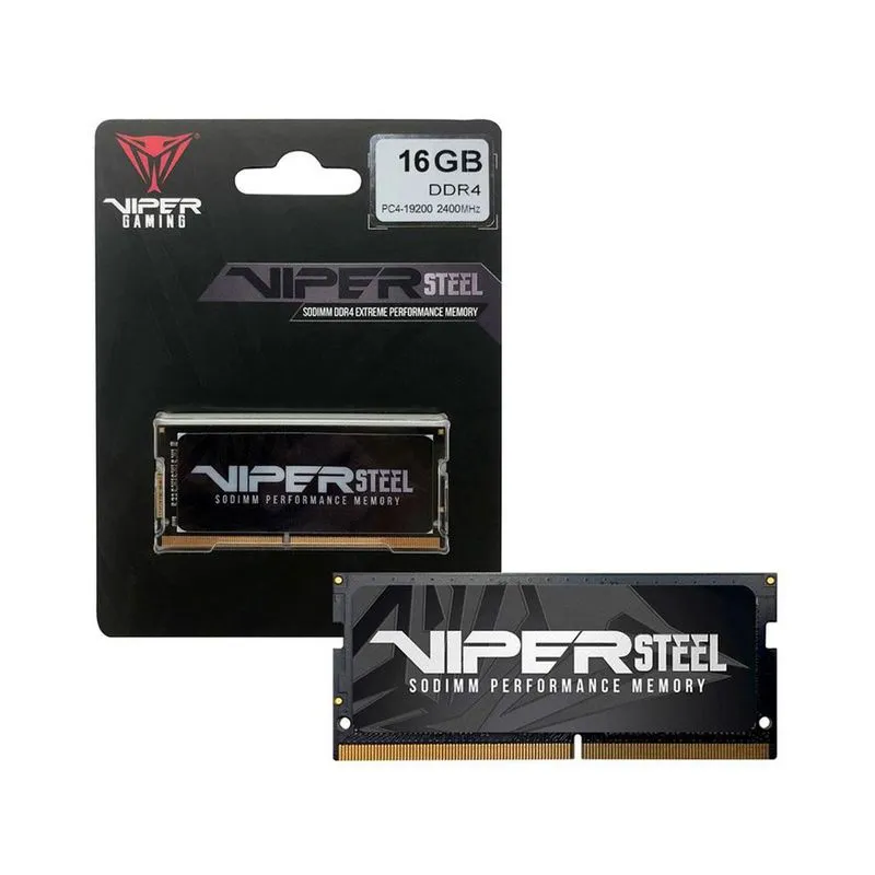 Memória Notebook 16GB Patriot Viper Steel, DDR4, 2400MHz