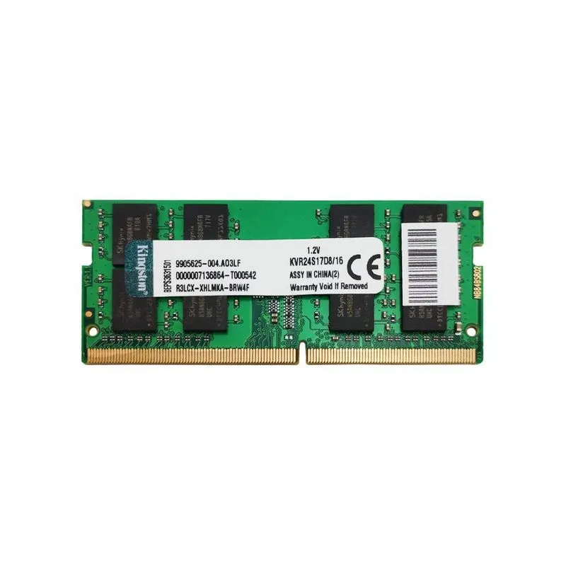 Memória Notebook Kingston 16GB, DDR4, 2400MHz, CL17