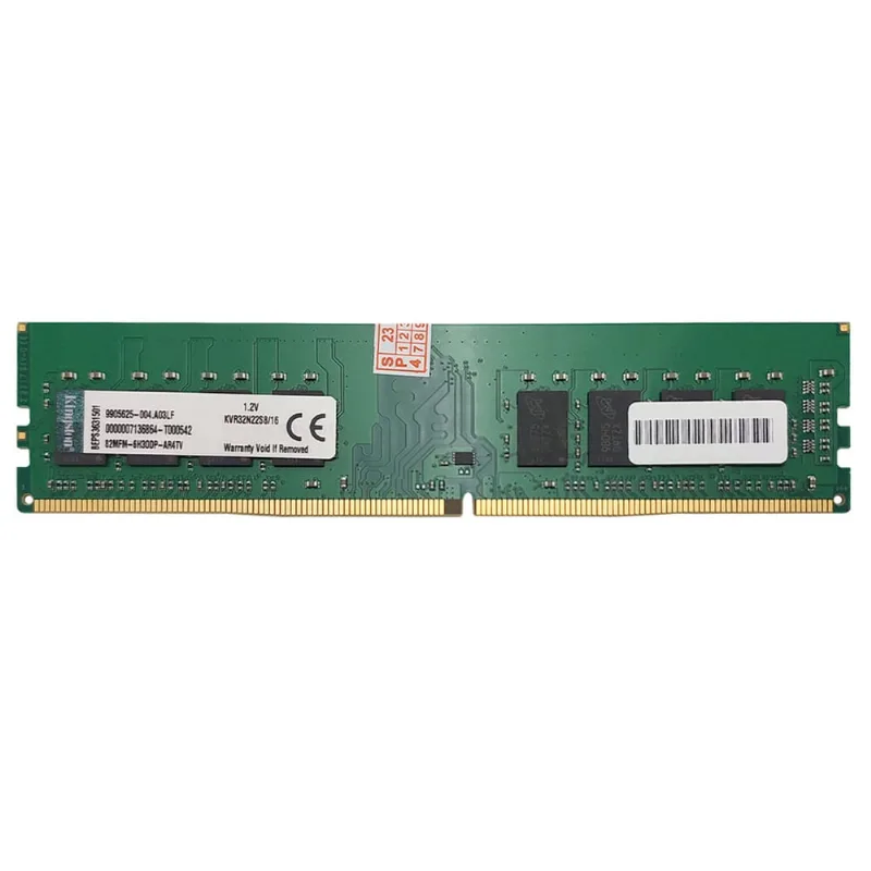 Memória 16GB Kingston, DDR4, 3200MHz, CL22 - KVR32N22S8/16
