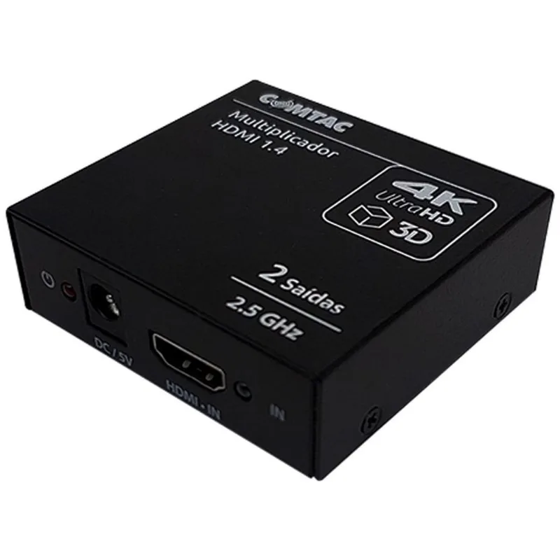 Multiplicador De Video Hdmi, 2 Portas, Comtac - 22129285