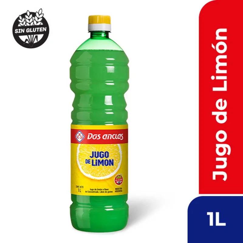 Jugo De Limón Dos Anclas 1 L