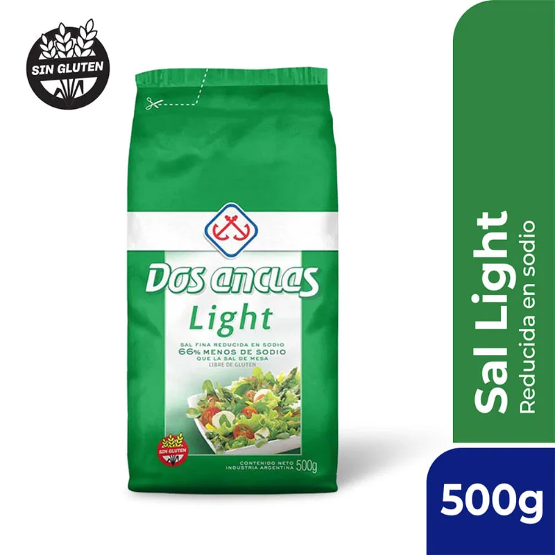 Sal Light 500 Grs Dos Anclas