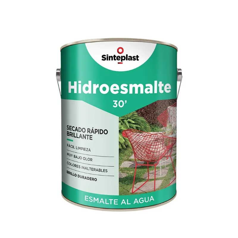 Hidroesmalte 30' Sinteplast secado rápido marrón tinaja 1/2 Lt