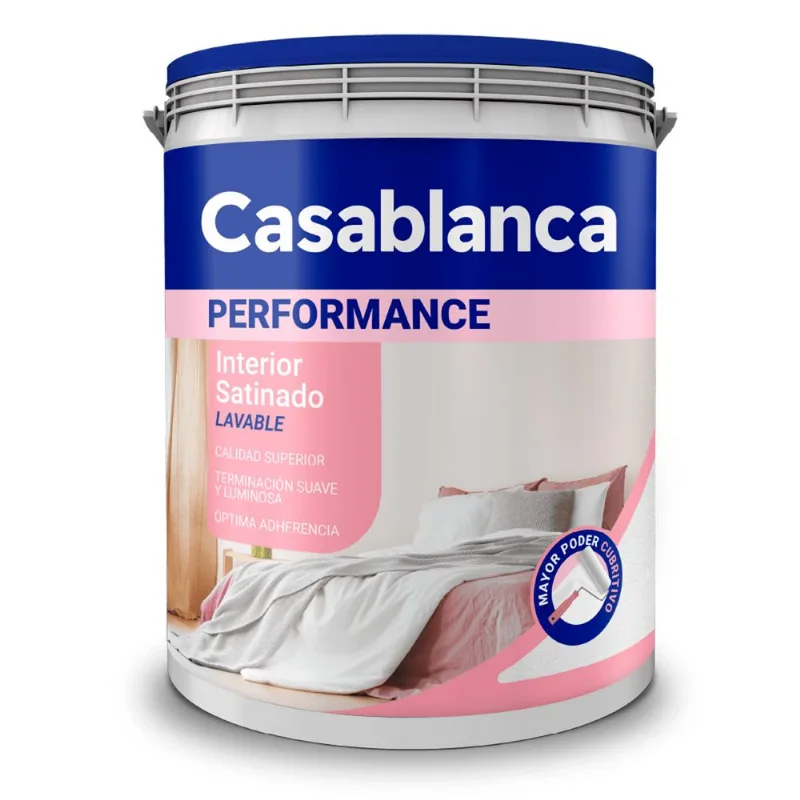 Casablanca Performance Interior Satinado 10 Lts