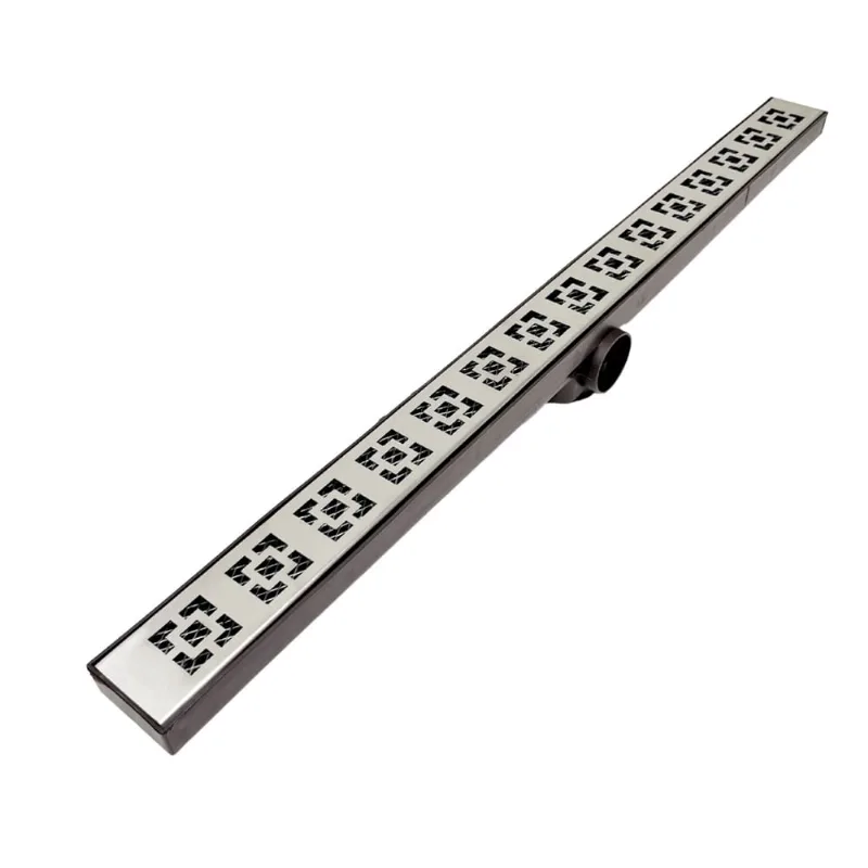 Ralo Inox 5cm Estreito Dubai Banheiro Coletor Marrom Tela
