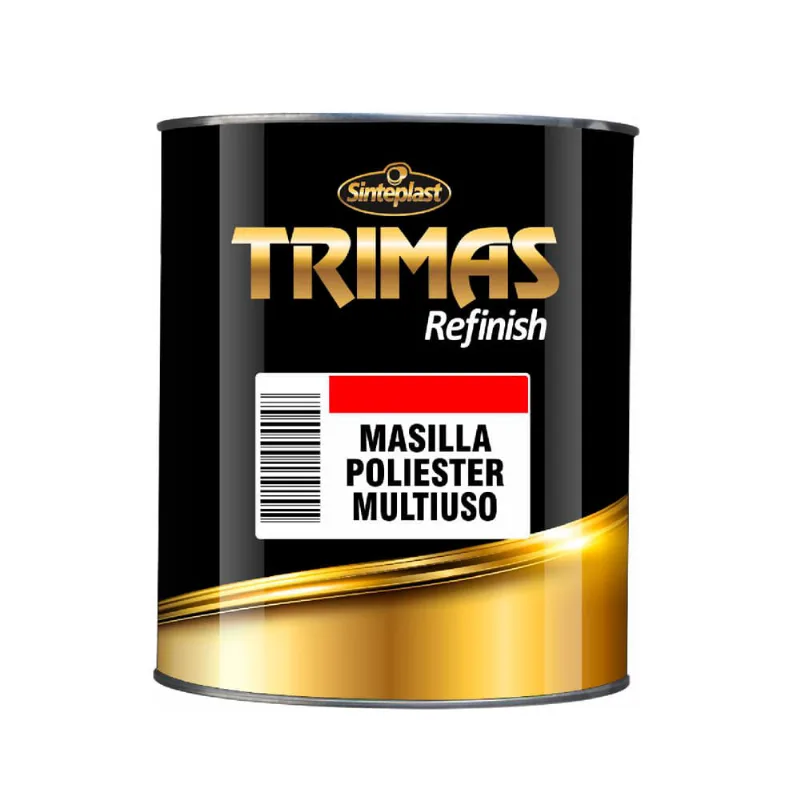 Masilla poliester multiuso Trimas blanca 1 kg