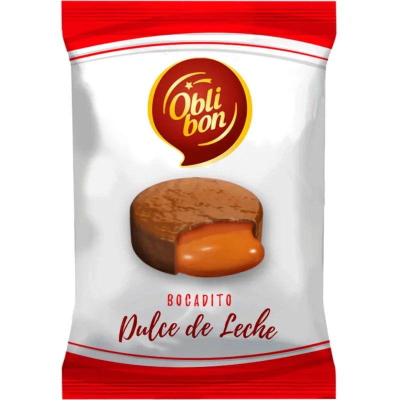 Bocadito relleno Oblibon negro 10 g.