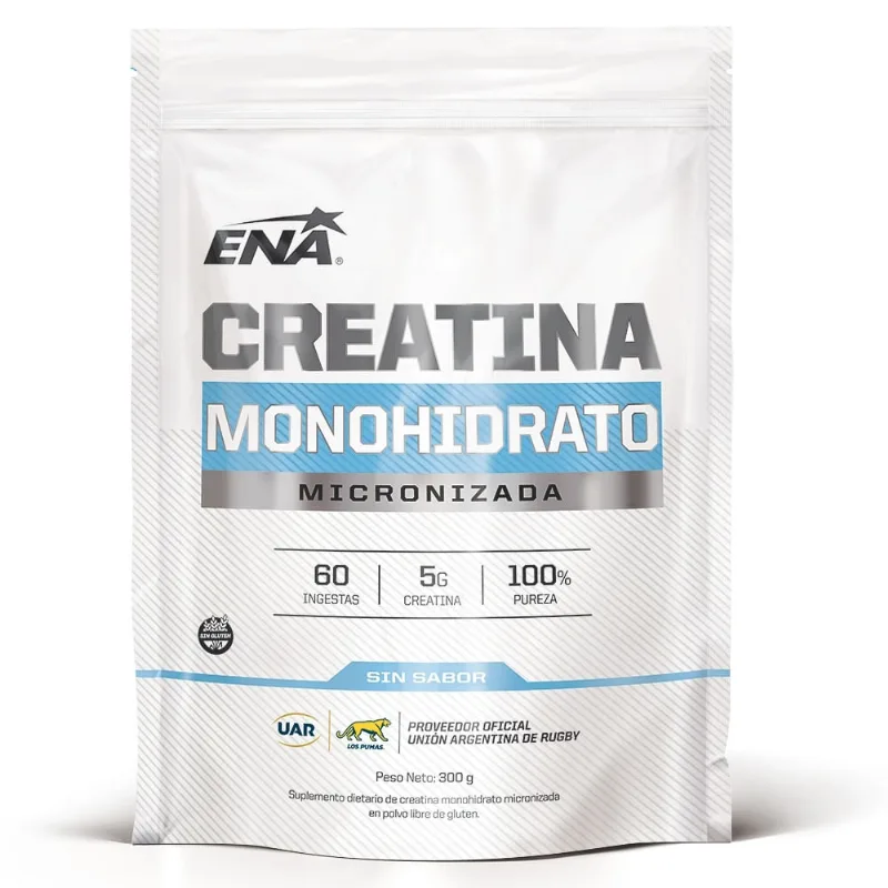 Suplemento Deportivo Ena Creatina Monohidrato en Polvo x 300 g