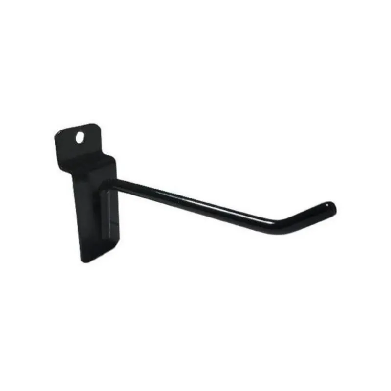 100 Ganchos De 5cm Preto Para Painel Canelado