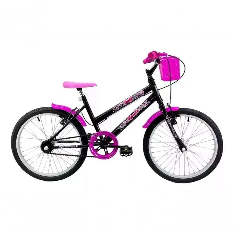 Bicicleta Infantil Aro 20 Doll - Route Preto