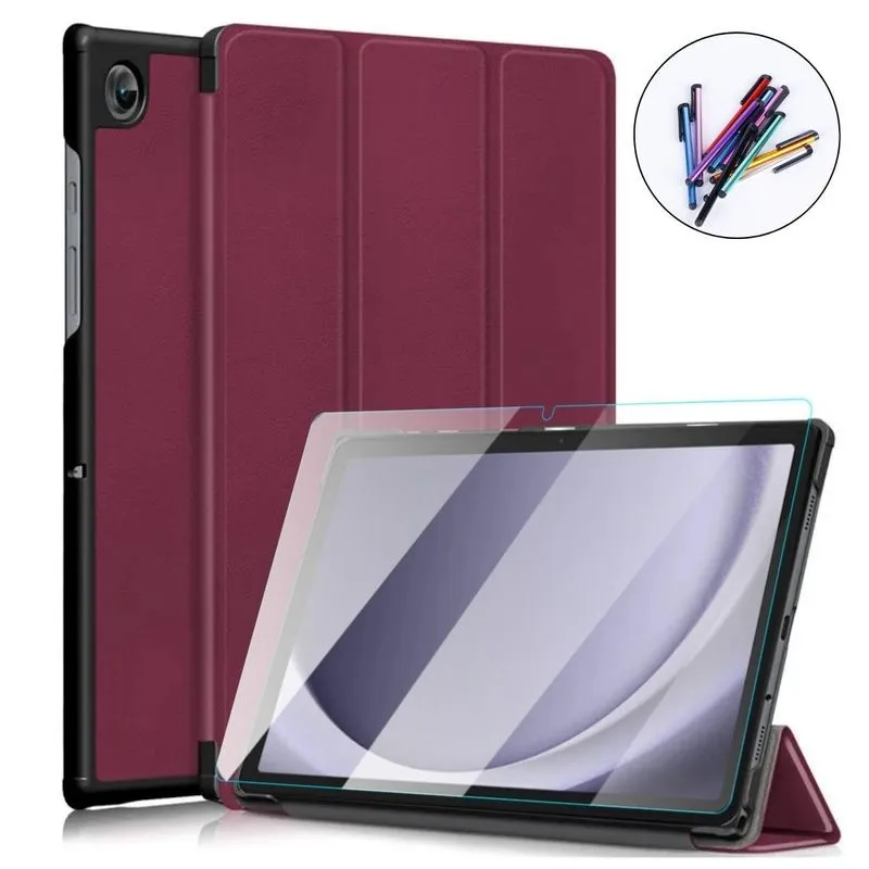 Kit Capa + Vidro + Caneta Para Tablet Samsung A9+ 11 X210