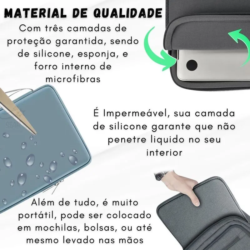 Capa Bag Silicone Para Tablet Samsung A9 8.7 2023