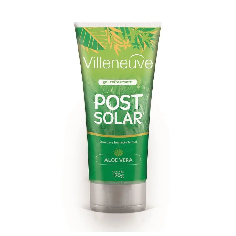 Gel post solar Villeneuve aloe vera 170 g.