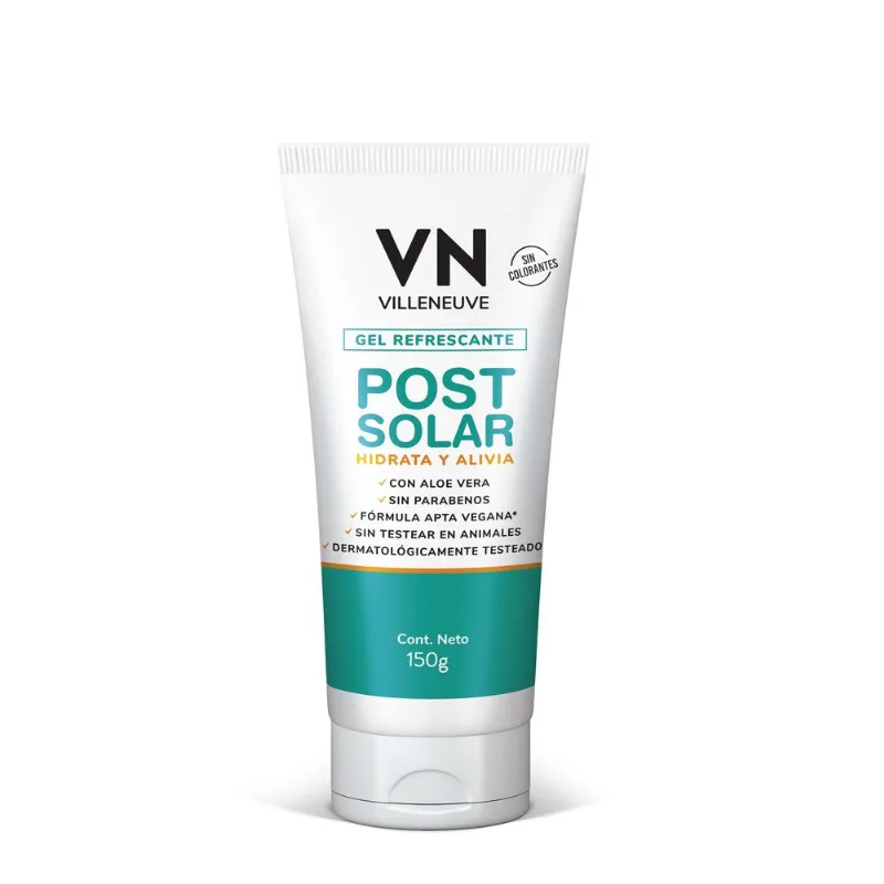 Gel Post Solar Con Aloe Vera Refresca E Hidrata 150 Ml