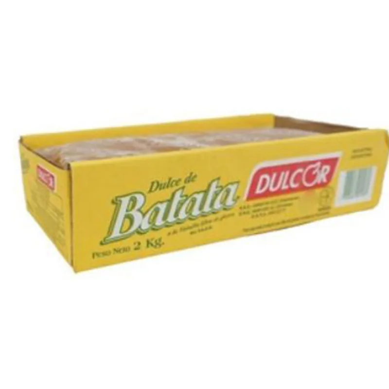 Dulce de batata Dulcor cajón 5 kg.
