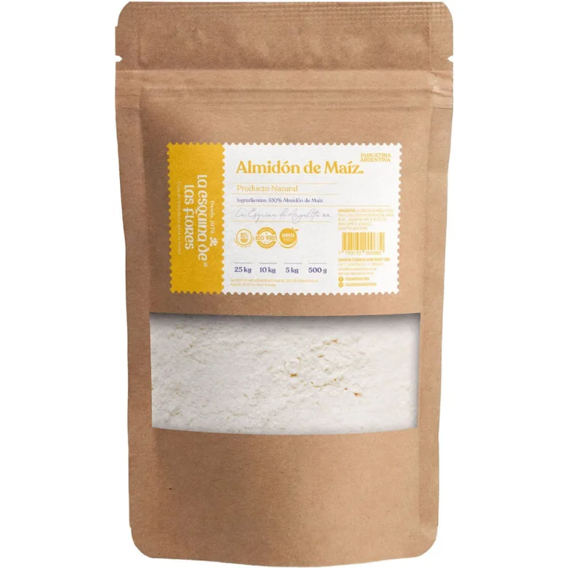 Almidón de maíz La Esquina de las Flores dp 500 g.