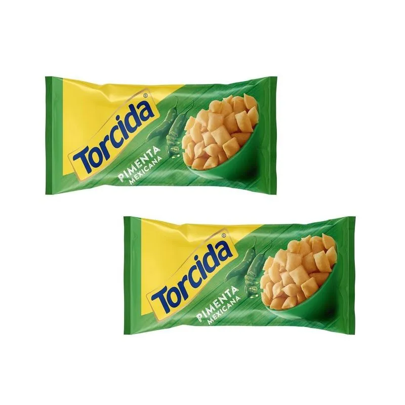 Salgadinho Torcida Pimenta Mexicana 70g Lucky- Kit 40 Un