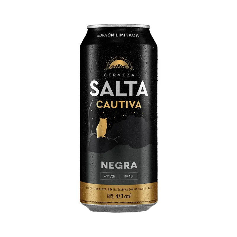 Cerveza Salta Cautiva Negra 473 Ml