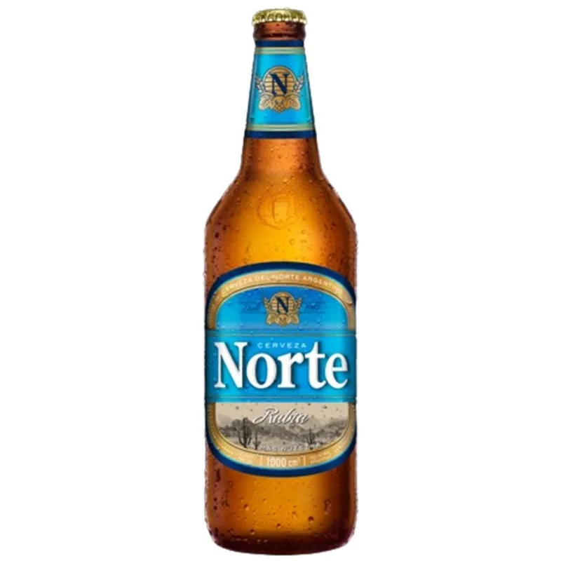Cerveza blanca Norte retornable 1 lt