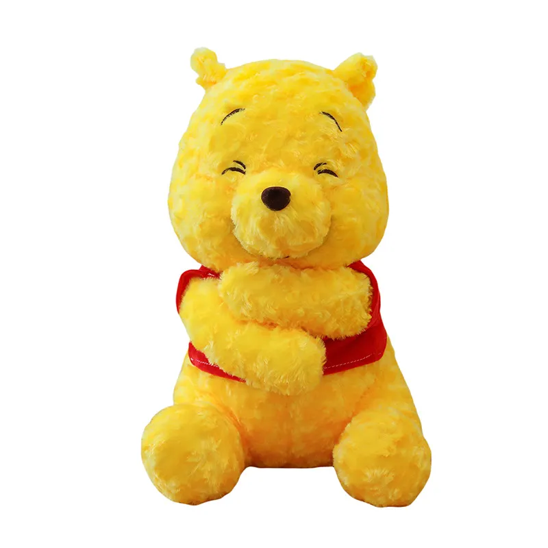 Brinquedo De Boneca De Pelúcia Amarelo Winnie The Pooh 30 Cm De Pelúcia Macia