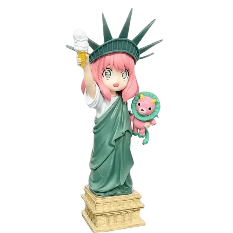 Figura Anya Forger: Estátua Da Liberdade, Espiã X Família, 19 Cm