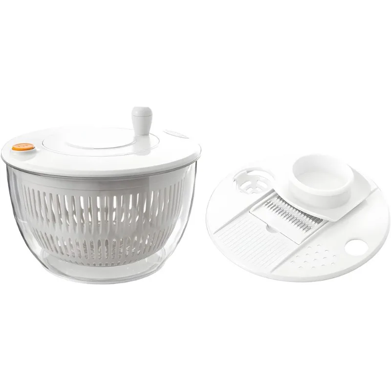 Ferramenta De Cozinha 2 Em 1 Para Cortar Vegetais Salad Spinner