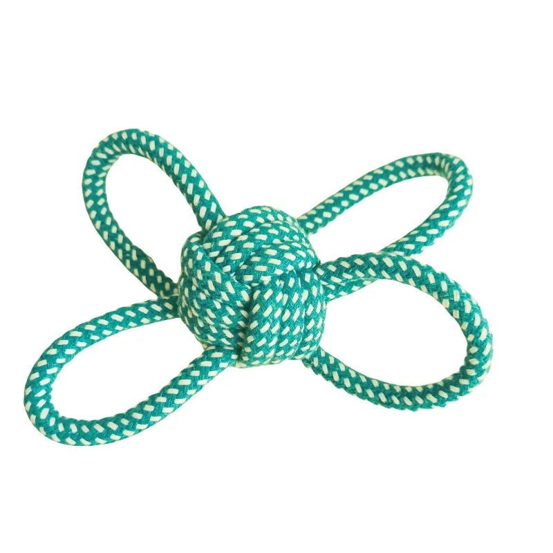 Corda De Algodão Durável De Brinquedo Para Cães De 16 Cm Para Cães Grandes