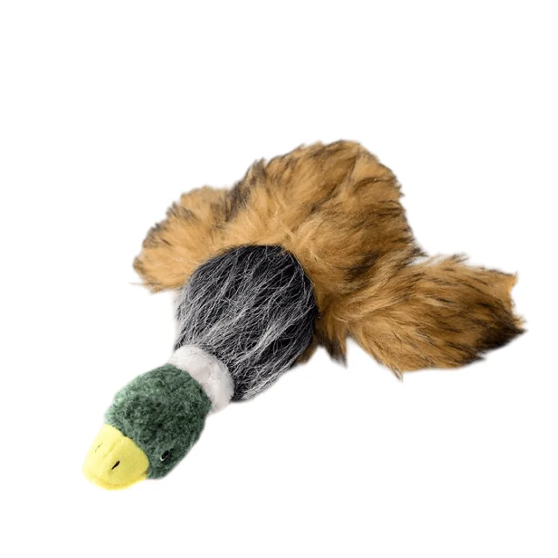 Brinquedo De Pelúcia Para Cães Com Guincho Para Mastigar E Brincar