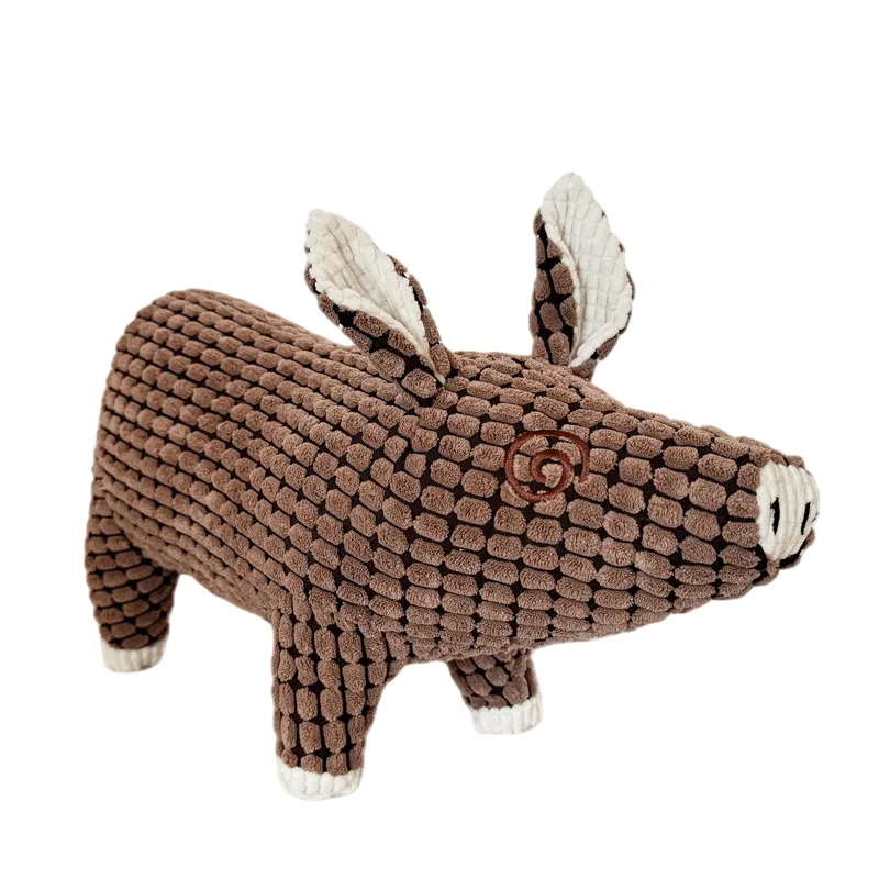 Brinquedo De Pelúcia Para Cães Porcos, Pequeno Para Mastigar, Brincar E Se Sentir Confortável