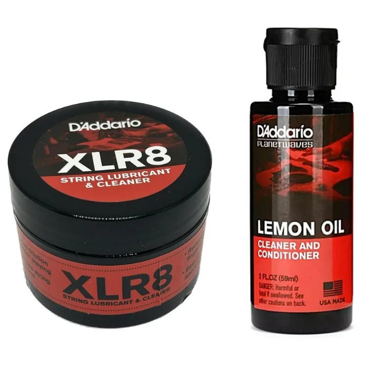 Kit Limpador Cordas E Superfícies Daddario Instrum Musicais