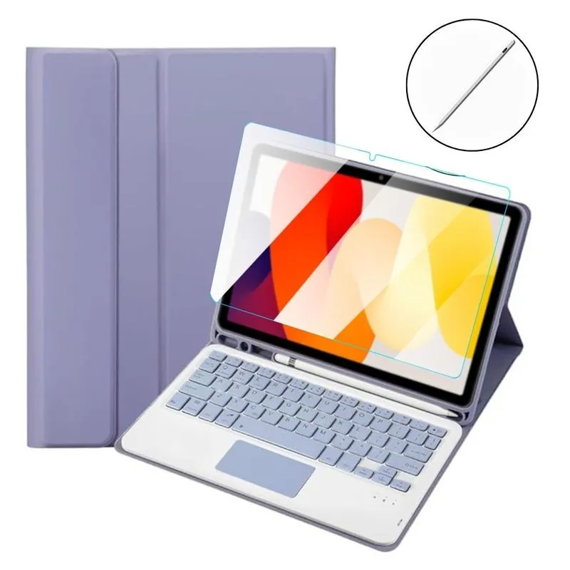 Case Trackpad Teclado + Caneta + Vidro Tablet Redmi Pad Se