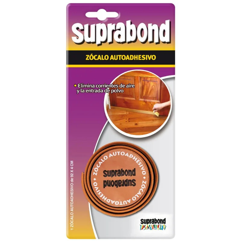 Zócalo Suprabond autoadhesivo simil madera 92cm