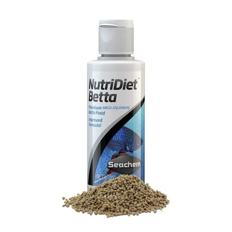 Ração Seachem Nutridiet Para Peixe Betta 30G