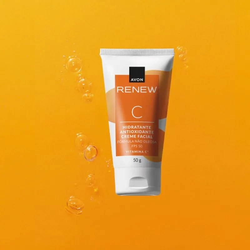 Combo Renew Avon Vitamina c: Sérum + Hidratante