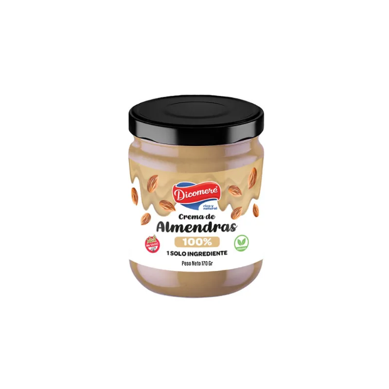 Crema De Almendras Sin Tacc 170 Gr Dicomere