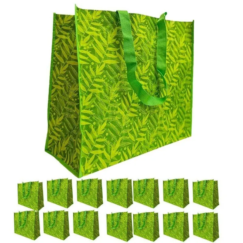 Bolsa Ecologica Ecobag Sacola Retornavel Kit 17 Unidades Reutilizavel Armazenamento Resistente