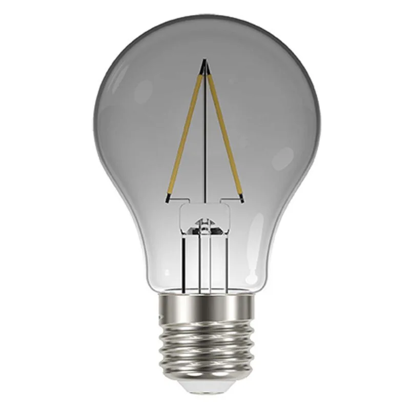 Lâmpada Led Fumê 30w Kit 2 Unid. Iluminação Branco Quente Vintage Decorativa Retrô Multifilamento Luz Casa Decoração
