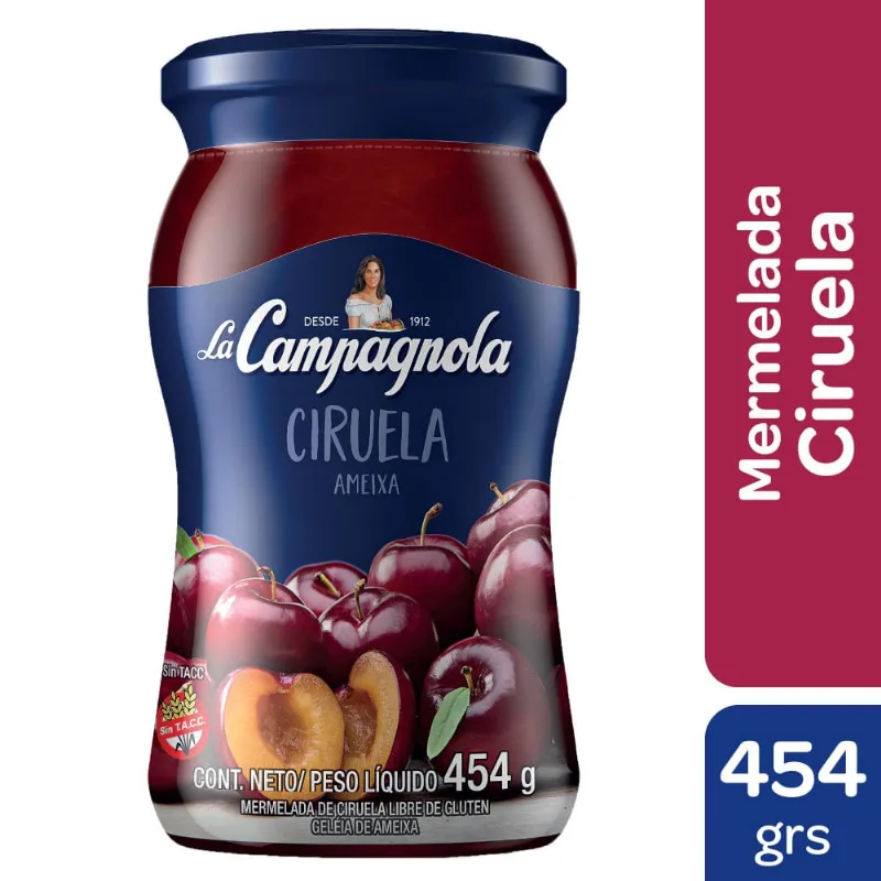 Mermelada Ciruela La Campagnola 454 Gr
