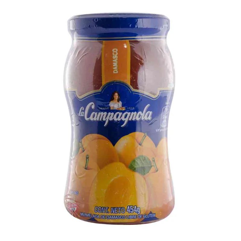 Mermelada La Campagnola Damasco 454 Gr