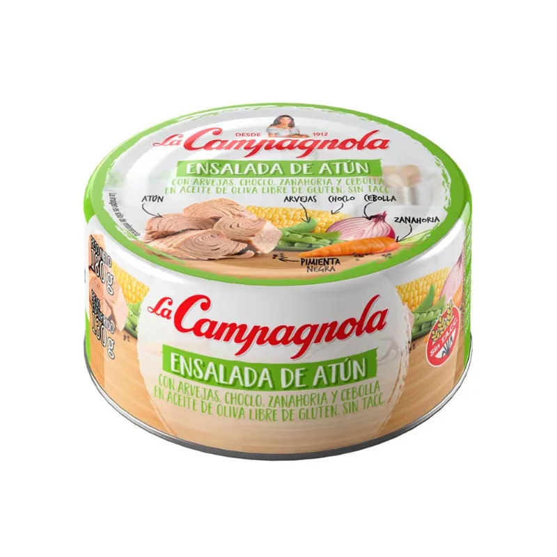 Ensalada De Atun La Campagnola Aceite Oliva X1